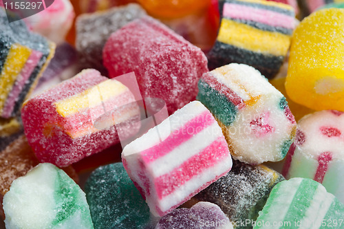 Image of Close up colourful candy