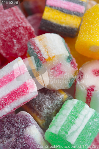 Image of Close up colourful candy