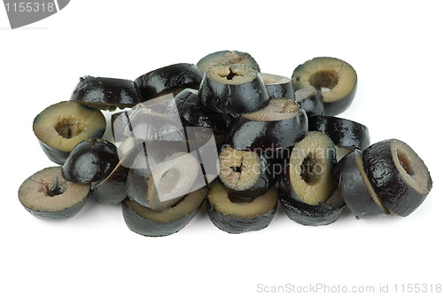 Image of Sliced black olives
