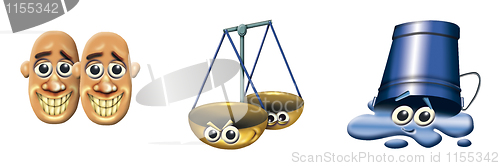 Image of gemini, libra and aquarius zodiac signs