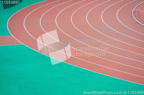 Image of Athletics running track
