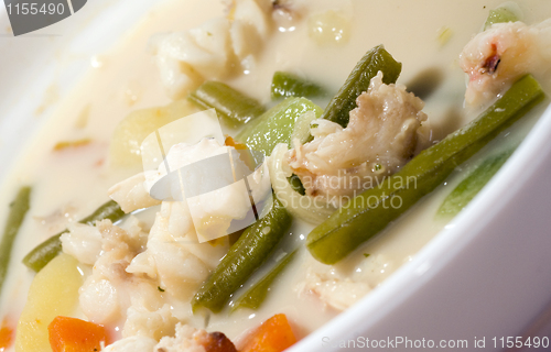Image of lobster soup Nicaraguan style vegetables