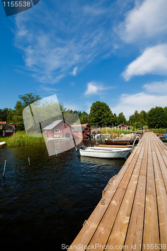 Image of Jetty with boats