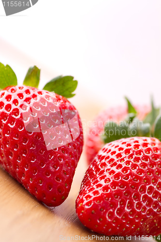 Image of Red strawberries