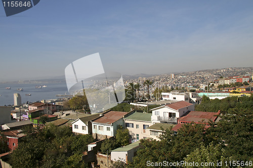 Image of Aerial view on Valparaiso, Chile