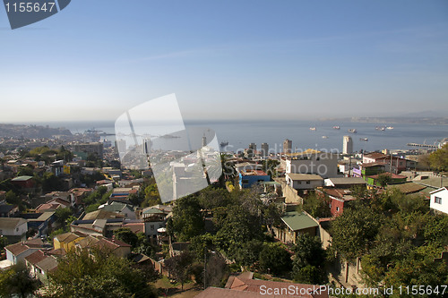 Image of Aerial view on Valparaiso, Chile