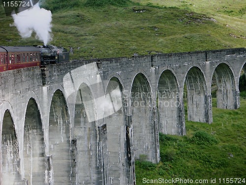 Image of steam train to Malaig