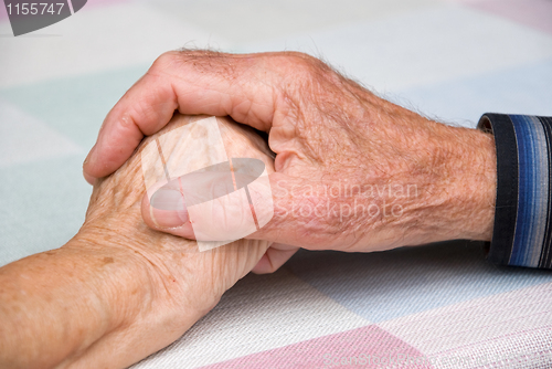 Image of senior hands