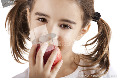 Image of Eating an Apple