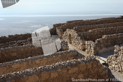 Image of Fortress Masada in Israel