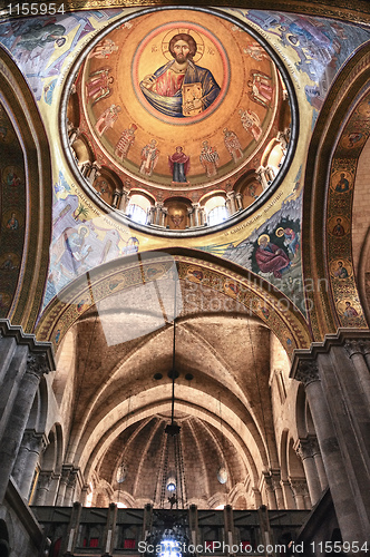 Image of Interior of the Church of the Holy Sepulchre 
