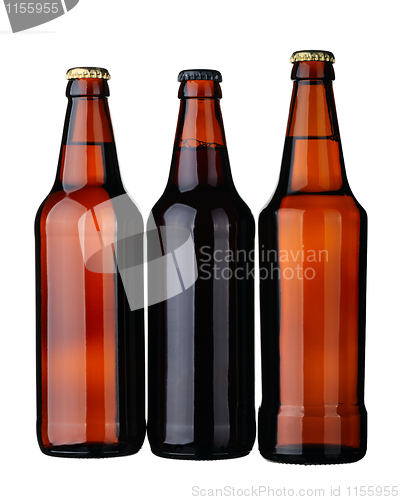 Image of Tree bottles of beer