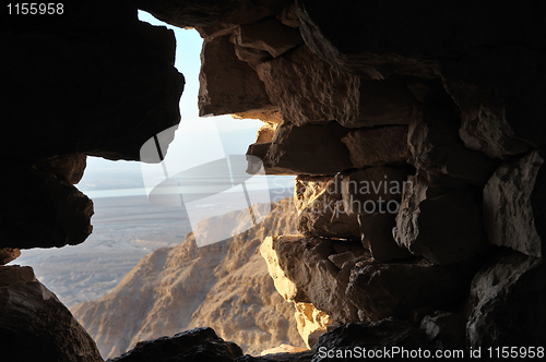 Image of Fortress Masada in Israel