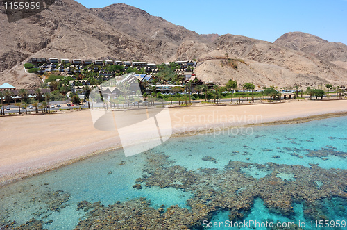 Image of Red sea coast and coral reef 