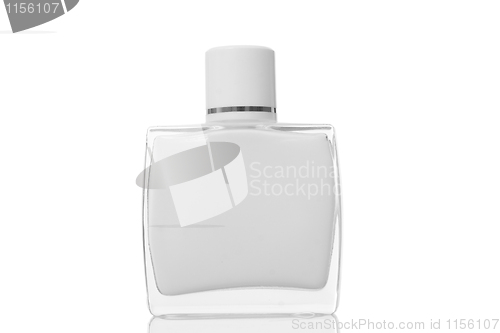 Image of white bottle aftershave cream