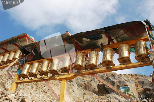 Image of Prayer wheels