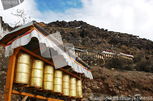 Image of Prayer wheels