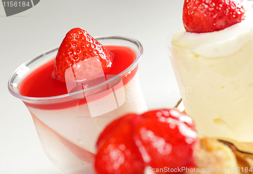 Image of strawberry dessert
