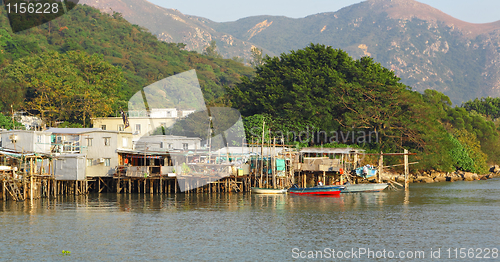 Image of Tai O fishing village in Hong Kong