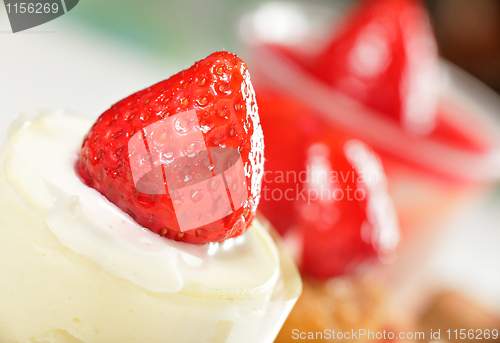 Image of strawberry dessert