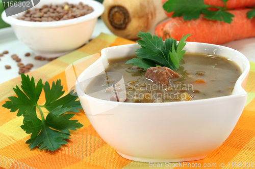 Image of Lentil soup