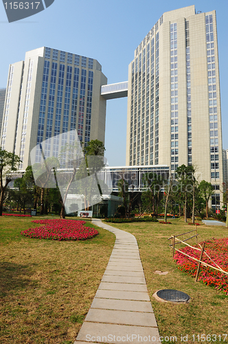 Image of Path leading to buildings