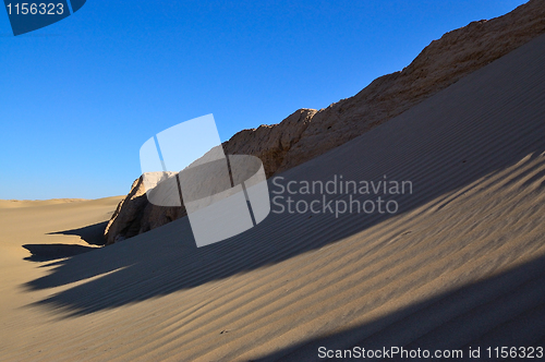 Image of Ruins of ancient city in desert