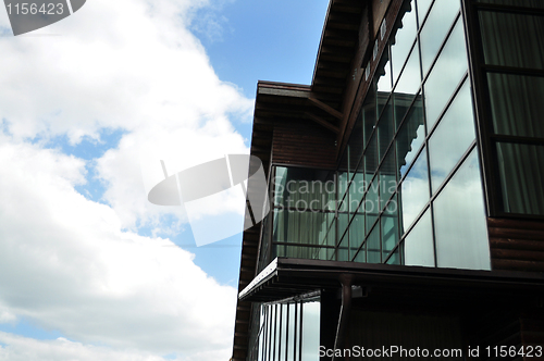 Image of wood and glass