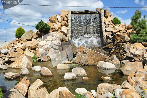 Image of Artificial waterfall