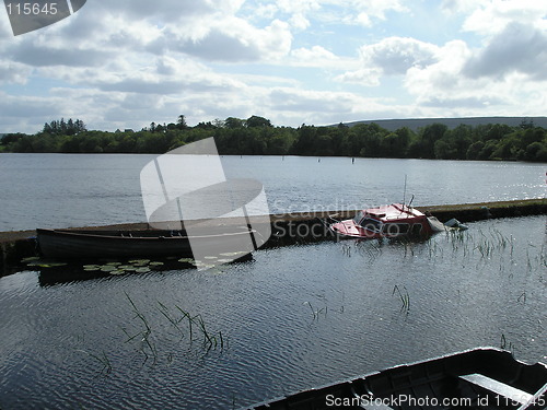 Image of sunken boat