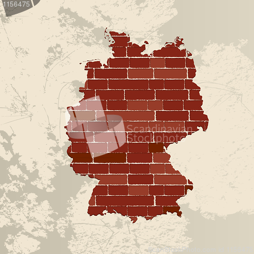 Image of Germany wall map