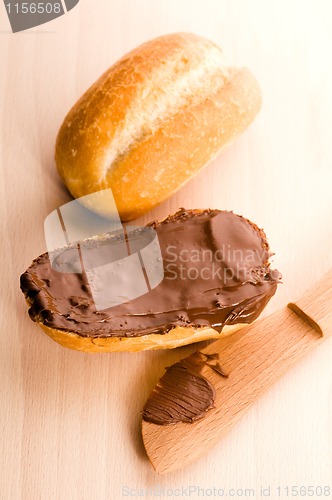 Image of Bread with chocolate