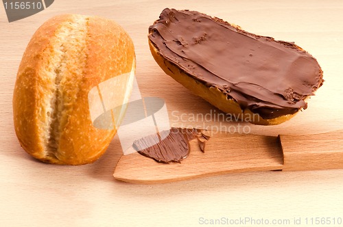 Image of Bread with chocolate