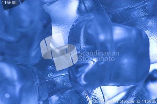 Image of blue ice