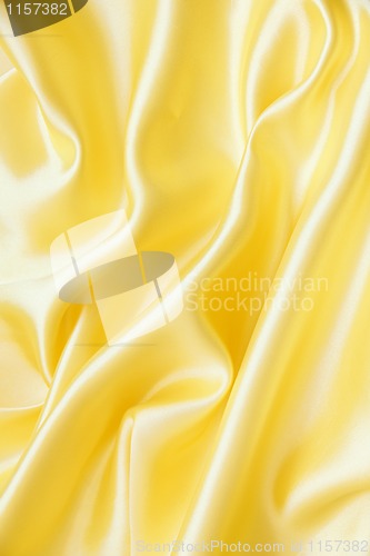 Image of Smooth elegant golden silk