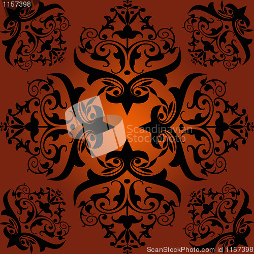 Image of Floral pattern background