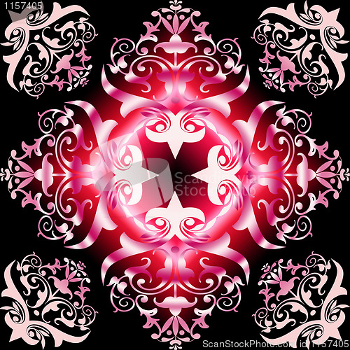 Image of Floral pattern background