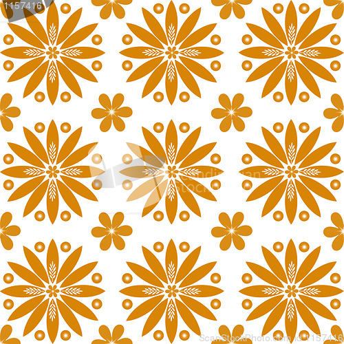 Image of Seamless floral pattern 