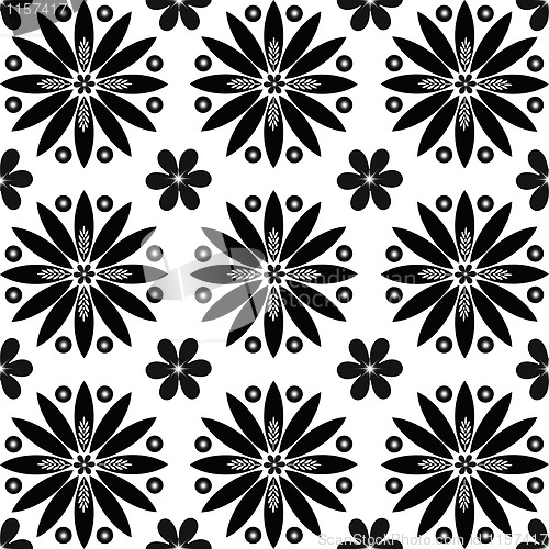 Image of Seamless floral pattern 