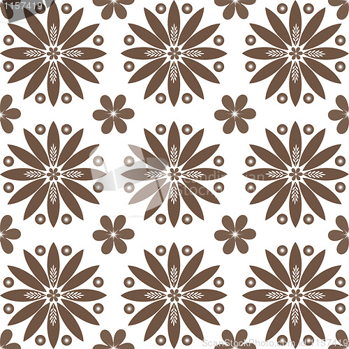 Image of Seamless floral pattern 
