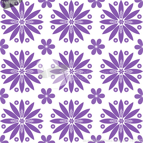 Image of Seamless floral pattern 