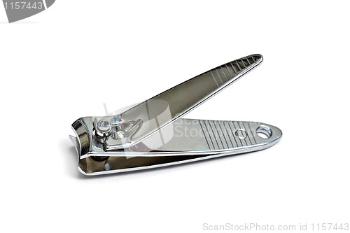 Image of Nail clippers isolated on white