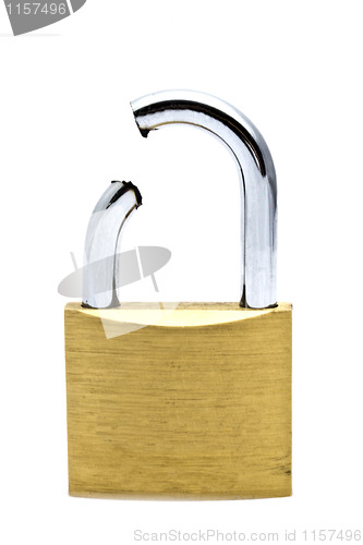 Image of Broken padlock