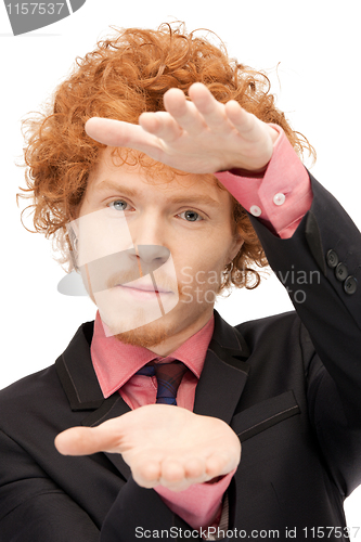 Image of something on the palm