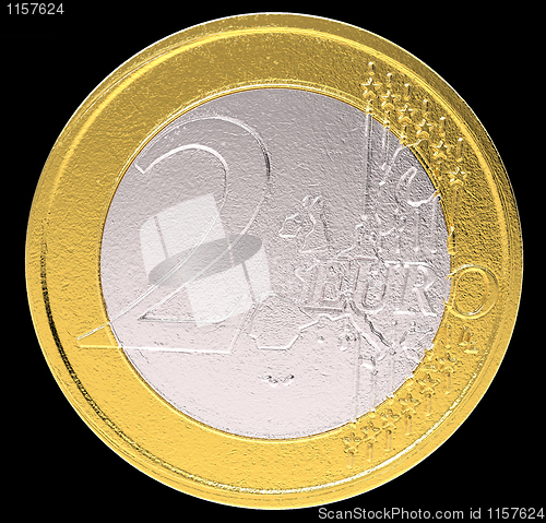 Image of 2 Euro: EU currency coin 