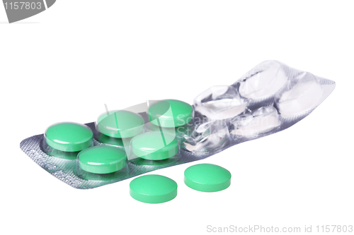 Image of Green pills