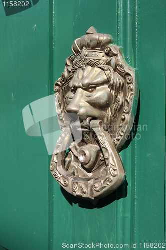 Image of Lion door knocker