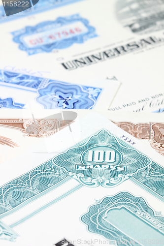 Image of Stock certificates