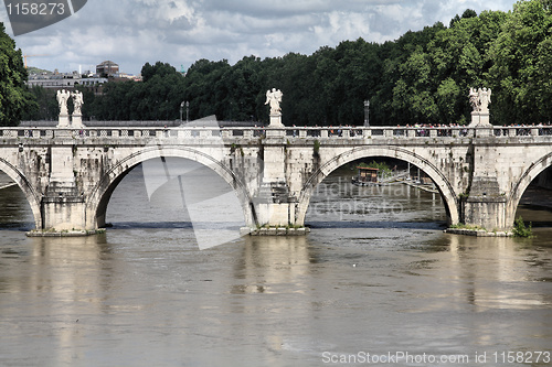 Image of Sant Angelo Bridge, Rome