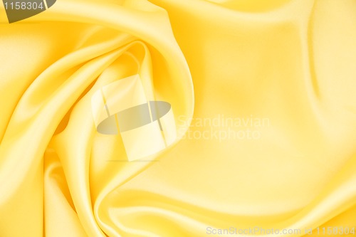 Image of Smooth elegant golden silk 